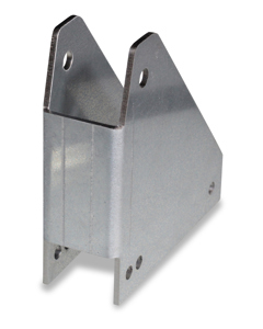 Bracket f/folding supporting profile/approach aid NAT